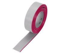 sourcing map 26AWG IDC Wire Flat Ribbon Cable 2m/6.6ft Length 1.27mm Pitch 14 Pin Gray for JTAG/ISP Connecting