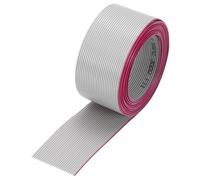 sourcing map 26AWG IDC Wire Flat Ribbon Cable 2m/6.6ft Length 1.27mm Pitch 26 Pin Gray for JTAG/ISP Connecting