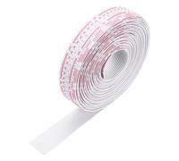 sourcing map 26AWG IDC Wire Flat Ribbon Cable 5 M/16.4ft Length 1.5mm Pitch 12Pin Red and White for JTAG/ISP Connecting