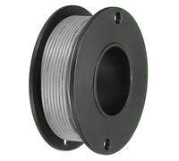 sourcing map 26AWG Stranded PVC Hookup Wire 10M/33ft Grey, Electrical UL1007 Spool Tinned Copper Wire for Internal Connecting, Marine