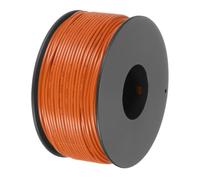 sourcing map 26AWG Stranded PVC Hookup Wire 50M/164ft Orange, Electrical UL1007 Spool Tinned Copper Wire for Internal Connecting, Marine