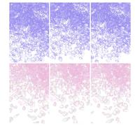 sourcing map 26g Crushed Glass for Crafts, 2-4mm Metallic Irregular Glass Chips Sprinkles Reflective Chunky Glitter for Nail Arts Vase Filler DIY Resin Decor, Blue/Purple