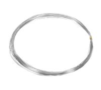 sourcing map 28 Gauge 0.3mm Stainless Steel Wire 10m/33 ft Soft Craft Sculpting wire Tarnish Resistant Jewelry Cable for Jewelry Making Beading DIY Crafts Supplies, Silver