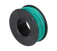 Sourcing Map 28 Gauge Silicone Wire - 28AWG Electrical Wire, Stranded, High Temp, Tinned Copper, 15m/50ft Green Spool for Model & DIY Wiring
