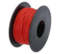 sourcing map 28 Gauge Silicone Wire 28AWG Electrical Wire Stranded Tinned Copper High Temp Hookup Spool 98.4ft Red for LED strip, Home wiring, Doorbell wiring, Motorcycle wiring