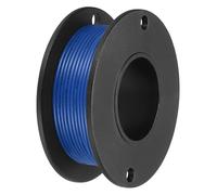 sourcing map 28AWG Stranded PVC Hookup Wire 10M/33ft Blue, Electrical UL1007 Spool Tinned Copper Wire for Internal Connecting, Marine