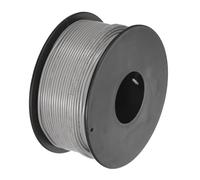 sourcing map 28AWG Wire 28 Gauge Stranded Wire PVC Hookup Wire 50M/164ft Grey, Electrical Wire UL1007 Spool Tinned Copper Wire for Internal Connecting Wire, Marine