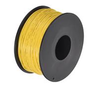 sourcing map 28AWG Wire 28 Gauge Stranded Wire PVC Hookup Wire 50M/164ft Yellow, Electrical Wire UL1007 Spool Tinned Copper Wire for Internal Connecting Wire, Marine