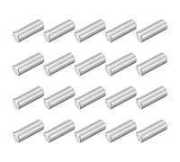 sourcing map 28Pcs M5 x 14mm 304 Stainless Steel Dowel Pin, Cylindrical Shelf Support Peg Pin Parallel Pin Fastener for Mechanical Manufacturing, Industry, Furniture Installation, Silver