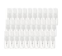 sourcing map 2ml Glass Mini Perfume Bottles, 30Pcs Fine Mist Bottle Refillable Empty Mini Spray Bottles with Aluminized Nozzle for Perfume, Travel Liquid, Essential Oil(Clear)