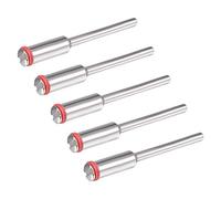 sourcing map 2mm Cut-Off Wheel Screw Mandrels 2.35mm Shank Dia Cutting Disc Holder for Compatible Rotary Tools 5 Pcs