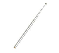 sourcing map 2mm Dia Female Thread FM Radio TV 6 Sections Telescopic Antenna 480mm