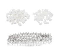 sourcing map 2mm Pitch PH Connector Kits 2 Pin Male Female Header Socket 2-Pin Housing Cable Adapter and Crimp DIP Kits, 30 Set(120pcs)