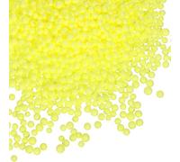 sourcing map 2Pack 0.08"-0.16" Foam Ball, Mini Round Foam Beads Balls for DIY Crafts, Party Decorations, Fillings of Vase Pillow, Yellow