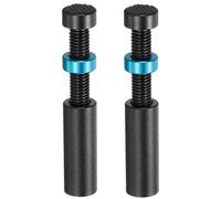 sourcing map 2Pack Graphics Card GPU Support Bracket, GPU Stand Holder Magnetic Base 49-80mm Adjustable Height Brace for Desktop Video Card, Aluminum Alloy Black, Blue