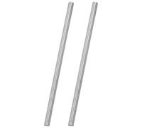 sourcing map 2Pack M6x130mm Fully Threaded Rod, 316 Stainless Steel Right Hand All Thread Screw Studs for Furniture Assembly Fastening, 1mm Pitch