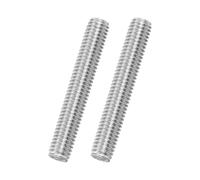 sourcing map 2Pack M8x50mm Fully Threaded Rod, 316 Stainless Steel Right Hand All Thread Screw Studs for Furniture Assembly Fastening, 1.25mm Pitch
