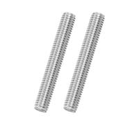 sourcing map 2Pack M8x55mm Fully Threaded Rod, 316 Stainless Steel Right Hand All Thread Screw Studs for Furniture Assembly Fastening, 1.25mm Pitch