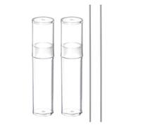 sourcing map 2pcs 0.0276" Pin Gage 0.7mm Diameter Metric Tolerance 0.001mm Class X Plug Gage Pin, Bearing Steel Go No-Go Plug Gage