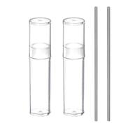 sourcing map 2pcs 0.0512" Pin Gage 1.30mm Diameter Metric Tolerance 0.001mm Class X Plug Gage Pin, Bearing Steel Go No-Go Plug Gage