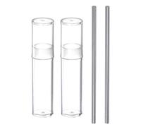 sourcing map 2pcs 0.0669" Pin Gage 1.70mm Diameter Metric Tolerance 0.001mm Class X Plug Gage Pin, Bearing Steel Go No-Go Plug Gage