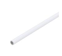 sourcing map 2Pcs 0.24 Inch PVC Rigid Tube Round Pipe 4mm ID 6mm OD 12" High Impact for Water Pipe, Aquarium, Fish Tank, Greenhouse Garden, White