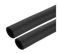 sourcing map 2pcs 0.3 Meter/1ft Pipe Insulation Tube 1"(25mm) ID 1 3/8"(35mm) OD Foam Tubing for Handle Grip Support, Black