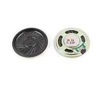 sourcing map 2Pcs 0.5W 8Ohm 36mm Round Inside Magnet Electronic Speaker Loudspeaker