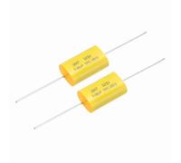 sourcing map 2Pcs 0.68uF Frequency Divider Capacitor, 250V Audio Speaker Crossover Non-Polarity Polypropylene MKP Film Capacitor