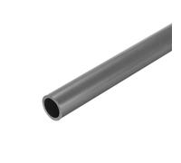 sourcing map 2Pcs 0.98 Inch PVC Rigid Tube Round Pipe 19.4mm ID 25mm OD 12" High Impact for Water Pipe, Aquarium, Fish Tank, Greenhouse Garden, Grey