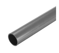 sourcing map 2Pcs 1.26 Inch PVC Rigid Tube Round Pipe 28.2mm ID 32mm OD 12" High Impact for Water Pipe, Aquarium, Fish Tank, Greenhouse Garden, Grey