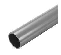 sourcing map 2Pcs 1.5 Inch PVC Rigid Tube Round Pipe 34.2mm ID 38mm OD 12" High Impact for Water Pipe, Aquarium, Fish Tank, Greenhouse Garden, Grey
