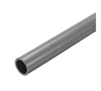 sourcing map 2Pcs 1.89 Inch PVC Rigid Tube Round Pipe 40.6mm ID 48mm OD 12" High Impact for Water Pipe, Aquarium, Fish Tank, Greenhouse Garden, Grey