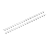 sourcing map 2Pcs 1018 Cold Rolled Carbon Steel Bar, 0.16" x 0.39" x 12" A108 Carbon Steel Rectangular Bar Flat Stock Solid Metal Plate for Machining Industrial Fabrication