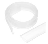 sourcing map 2Pcs 12.7mm Heat Shrink Tubing Waterproof, 3:1 Dual Wall Marine Adhesive Lined Industrial Heat Shrink Tube Wiring Wrap 4ft 1/2 Inch, Clear-1m