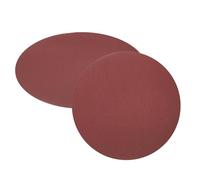 sourcing map 2pcs 12-Inch PSA Sanding Discs, 1500 Grits Aluminum Oxide Self Adhesive Stick Back Sandpapers, No-Hole Round Wet/Dry Sander Papers, Sand Auto Car Paint, Wood, Metal