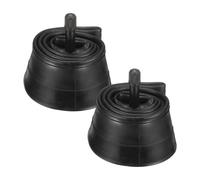 sourcing map 2pcs 12" Inner Tubes Width Fit 2.125/2.4 Rubber Bicycle Tube with 32mm Standard Valve for MTB Mountain Dirt Bike