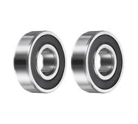 sourcing map 2Pcs 174213-2RS Non-Standard Ball Bearings 17mm ID x 42mm OD x 13mm Thickness Bearings Double Rubber Sealed Chrome Steel Bearing for Industrial Machinery