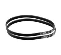 sourcing map 2pcs 190J6 PJ V-Ribbed Belt 6 Ribs 19" Length x 0.55" Width x 0.14" Height, EPDM Rubber Poly V Belt, Multi Wedge Micro V Belt