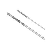 sourcing map 2pcs 1mm/2.1mm Metric Diamond Coated Twist Drill Bits High-Speed Steel Tipped Drill Tiles for Jewelry Beach Glass Shells Lapidary Ornament Bracelet Necklace Arts