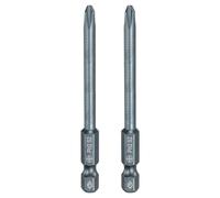 sourcing map 2pcs #2 Phillips Screwdriver Bit PH2 1/4" Hex Shank 3" (75mm) Long 0.18" Rod Magnetic Cross Head Drill Bits S2 Steel Industrial Screw Driver Bit for Electric Power Tools, Blue