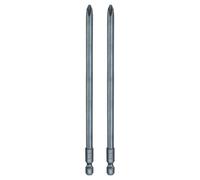 sourcing map 2pcs #2 Phillips Screwdriver Bit PH2 1/4" Hex Shank 6" (150mm) Long 0.24" Rod Magnetic Cross Head Drill Bits S2 Steel Industrial Screw Driver Bit for Electric Power Tools, Blue