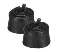 sourcing map 2pcs 20" Inner Tubes Width Fit 1.75/1.95 Rubber Bicycle Tube with 32mm Standard Valve for MTB Mountain Dirt Bike