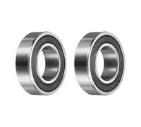 sourcing map 2Pcs 224212-2RS Non-Standard Ball Bearings 22mm ID x 42mm OD x 12mm Thickness Bearings Double Rubber Sealed Chrome Steel Bearing for Industrial Machinery