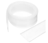 sourcing map 2Pcs 25.4mm Heat Shrink Tubing Waterproof, 3:1 Dual Wall Marine Adhesive Lined Industrial Heat Shrink Tube Wiring Wrap 3ft 1 Inch, Clear-1m