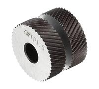 sourcing map 2Pcs 26x8x8mm Knurling Wheel Kit 1.5mm Pitch Diamond Wheel Linear Knurl