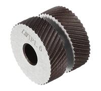 sourcing map 2Pcs 26x8x8mm Knurling Wheel Kit 1.6mm Pitch Diamond Wheel Linear Knurl