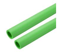 sourcing map 2pcs 3.3ft Pipe Insulation Tube 7/8 inch(22mm) ID 1 3/16 inch(30.5mm) OD Foam Tubing for Handle Grip Support, Green
