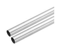 sourcing map 2pcs 304 Stainless Steel Tube 11mm ID 12mm OD 254mm L 0.5mm T