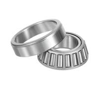 sourcing map 2pcs 32005X Tapered Roller Bearing Cone and Cup, 25mm Bore x 47mm OD x 16mm Thick, Chrome Steel Taper Bearing Set, ABEC-3